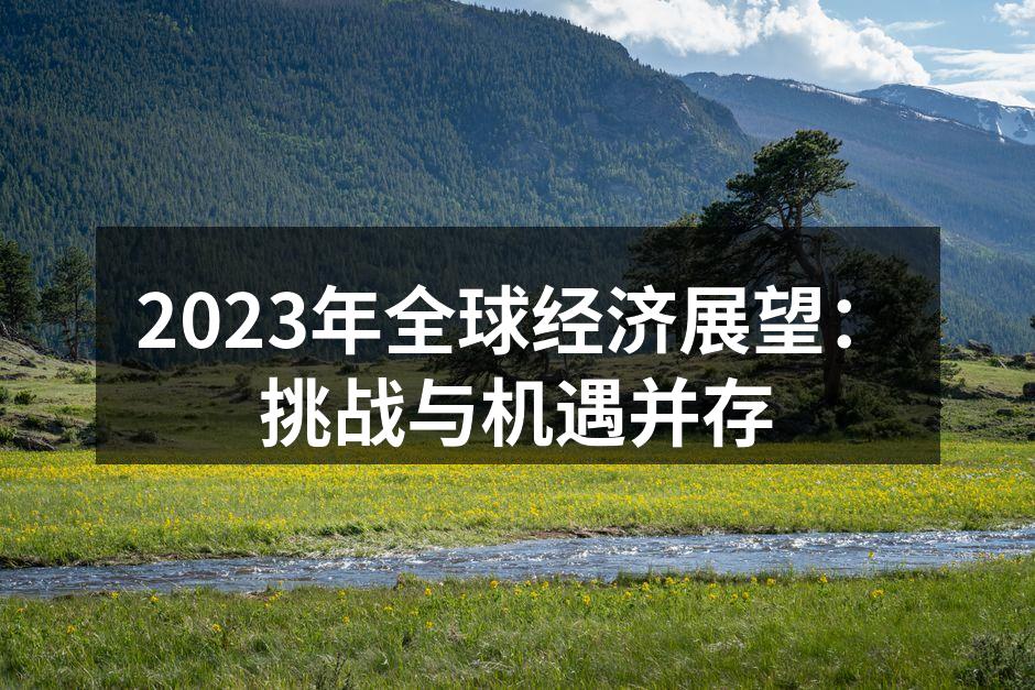 2023年全球经济展望：挑战与机遇并存